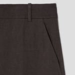 Theory Women Good Crunch Highwaist Trouser - Coffee