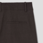 Theory Women Good Crunch Highwaist Trouser - Coffee