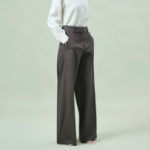 Theory Women Good Crunch Highwaist Trouser - Coffee