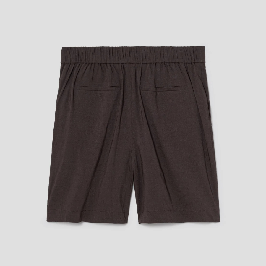Theory Women Good Crunch Pull On Shorts - Coffee