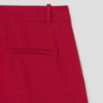 Theory Women Good Crunch Pleated Front Short - Cherry