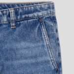Theory Women Drape Denim Wide Straight Denim Pants - Light Indigo