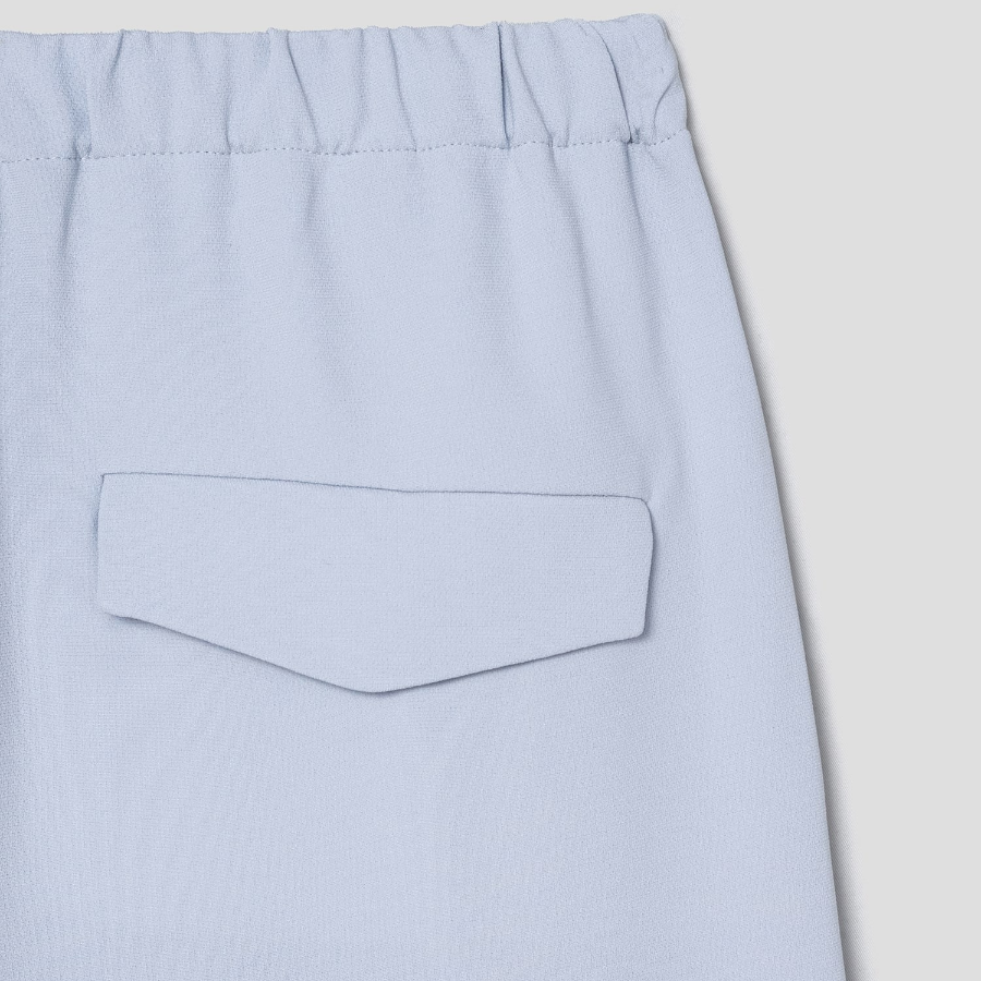 Theory Women Admiral Crepe Pleated Casual Pants - Pearl Blue
