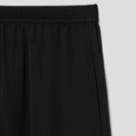 Theory Women Silk Combo Wide A-line Pant - Black