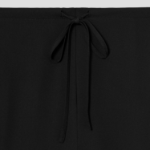 Theory Women Poly Georgette Drawstring Pants - Black