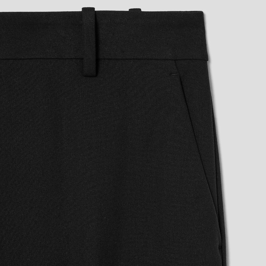 Theory Women Bistretch Treeca Slim Straight Pants - Black