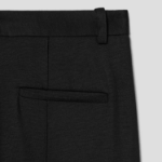 Theory Women Interlock Light Slim Trouser - Black