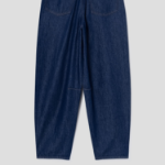 Theory Women Relaxed Denim Drop Curved Pants - Indigo