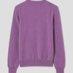 PLAY COMME DES GARÇONS (Women) Pastel Small Red Heart Wappen Sweater – Purple
