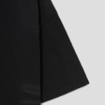 JUUN.J Dyed Cotton Half Sleeve Knit – Black
