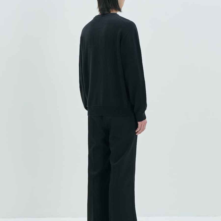 JUUN.J [CORE] Wholegarment Cashmere Pullover Jumper – Black