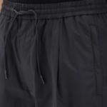 JUUN.J City Cotton Wide Shorts – Black
