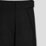 JUUN.J [CORE] Wrinkled Poly-Wool Cargo Pants – Black