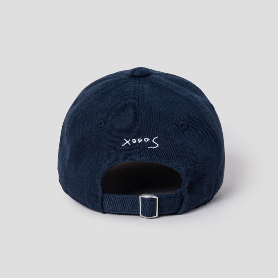8 seconds XOOOS Handwriting Cap — Navy
