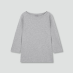 JAJU Slub 7bu T-Shirt – Melange Grey