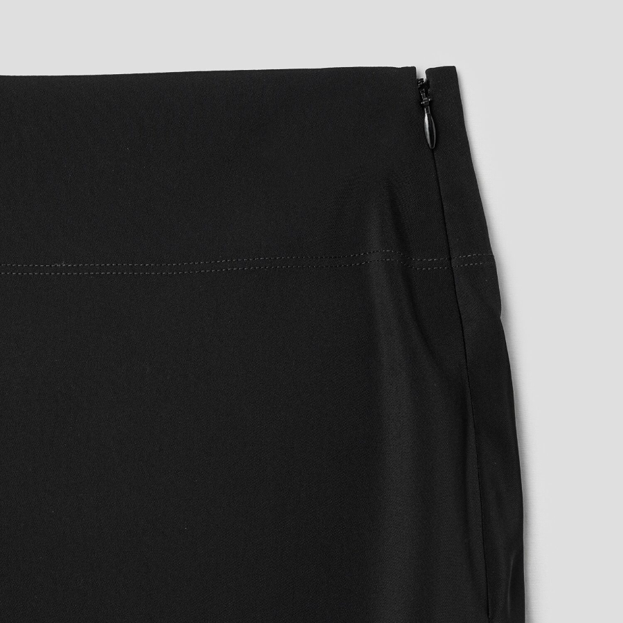 JACQUEMUS La Jupe Sablier — Black