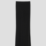 JACQUEMUS La Jupe Peplo — Black
