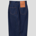 JACQUEMUS La Jupe De-Nîmes — Navy/Tabac