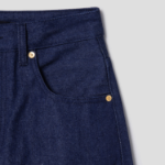 JACQUEMUS Le De-Nîmes Large — Navy/Navy Stripe