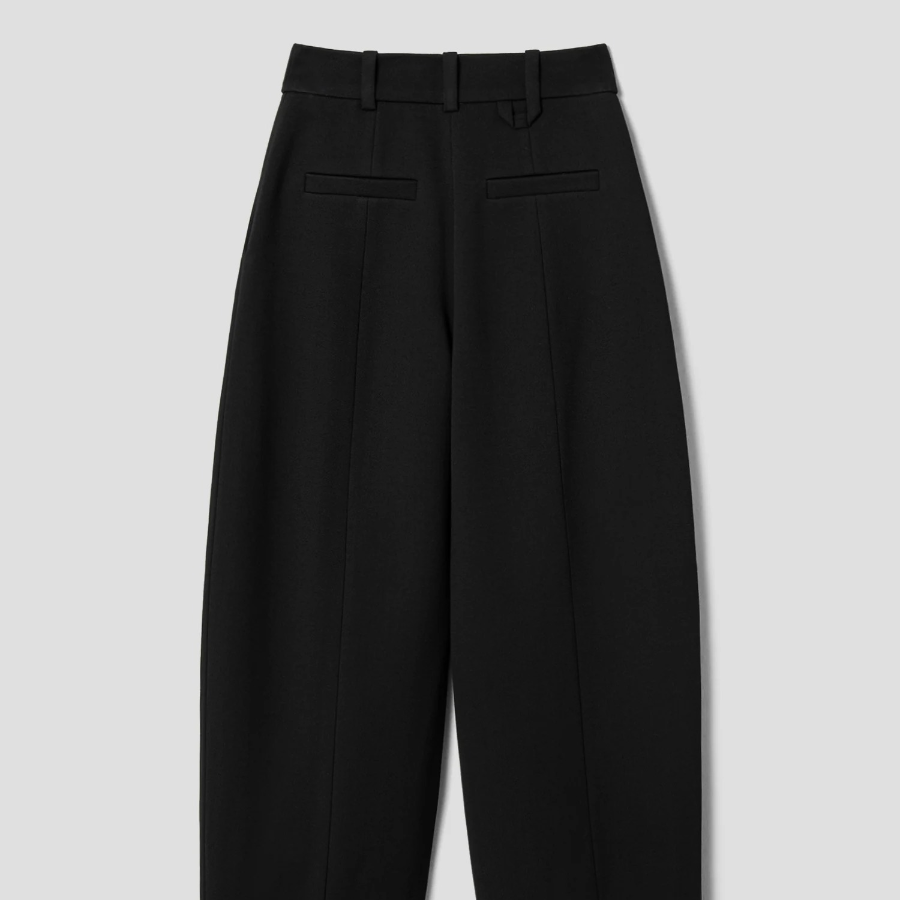 JACQUEMUS Le Pantalon Paseo — Black