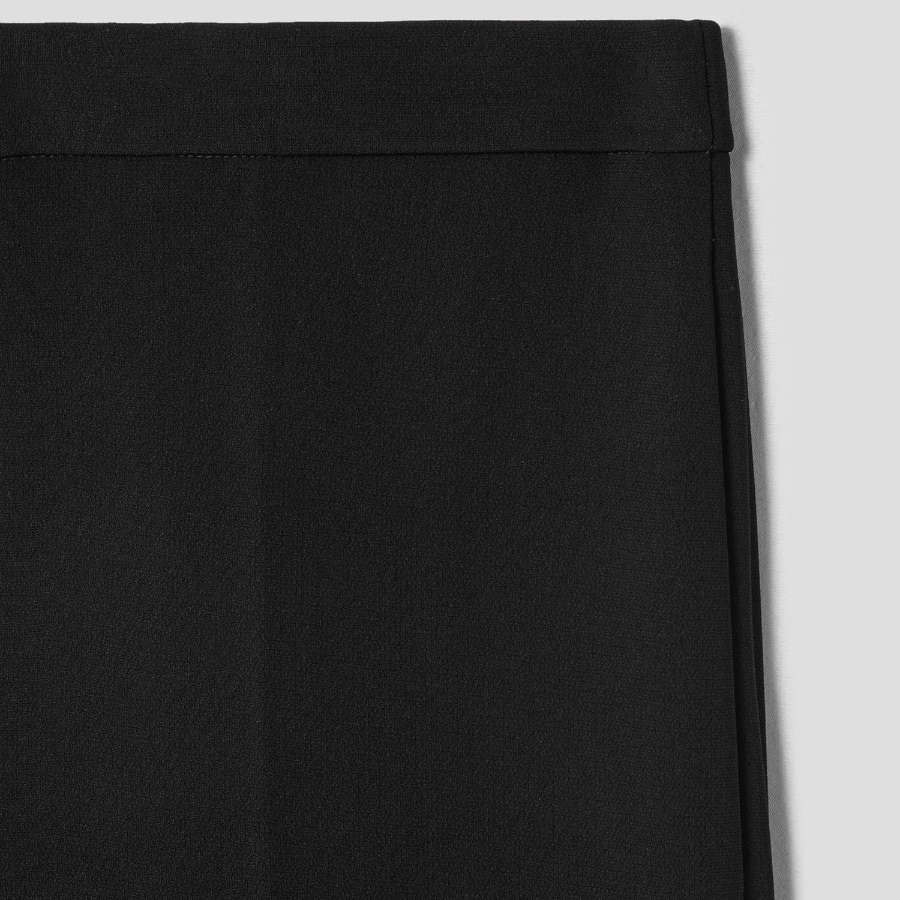 Theory Women Admiral Crepe Wide Pull On Pants - Black