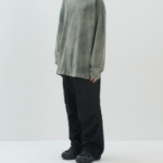 JUUN.J Nylon Twill Front Cargo Pants – Black