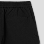 JUUN.J Nylon Velcro Detailed Cargo Pants – Black