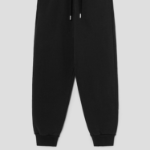 AMI (Unisex) Tonal ADC Jogging Pants – Wool Gabardine Black