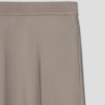 Theory Women Silk Combo Fluid Pull On Skirt - Soft Taupe
