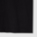 JAJU Cotton Twist Yarn Sleeveless T-Shirt – Black