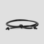 Theory Women Smooth Cow Tie Belt - Black