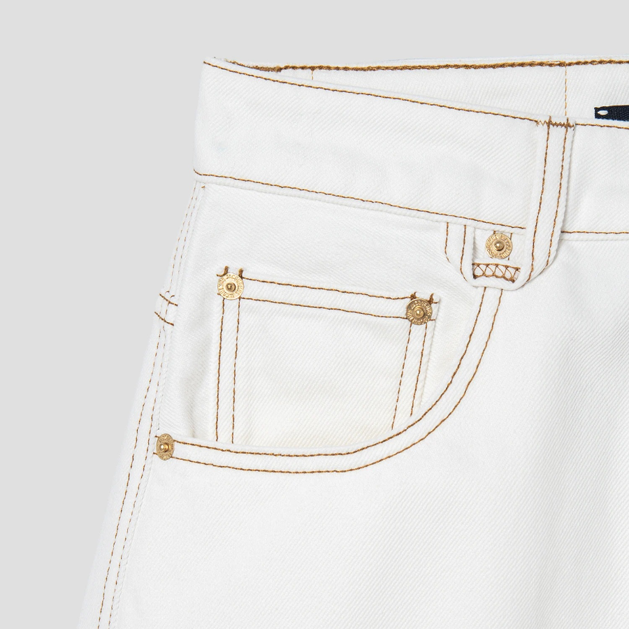 JACQUEMUS Le De-Nîmes Large - Off-White/Tabac