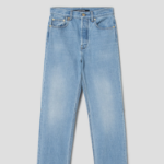 JACQUEMUS Le De-Nîmes Droit - Light Blue/Tabac