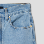 JACQUEMUS Le De-Nîmes Droit - Light Blue/Tabac