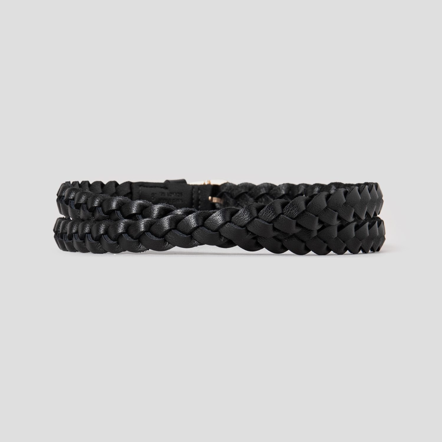 8 seconds 15mm Webbing Belt - Black