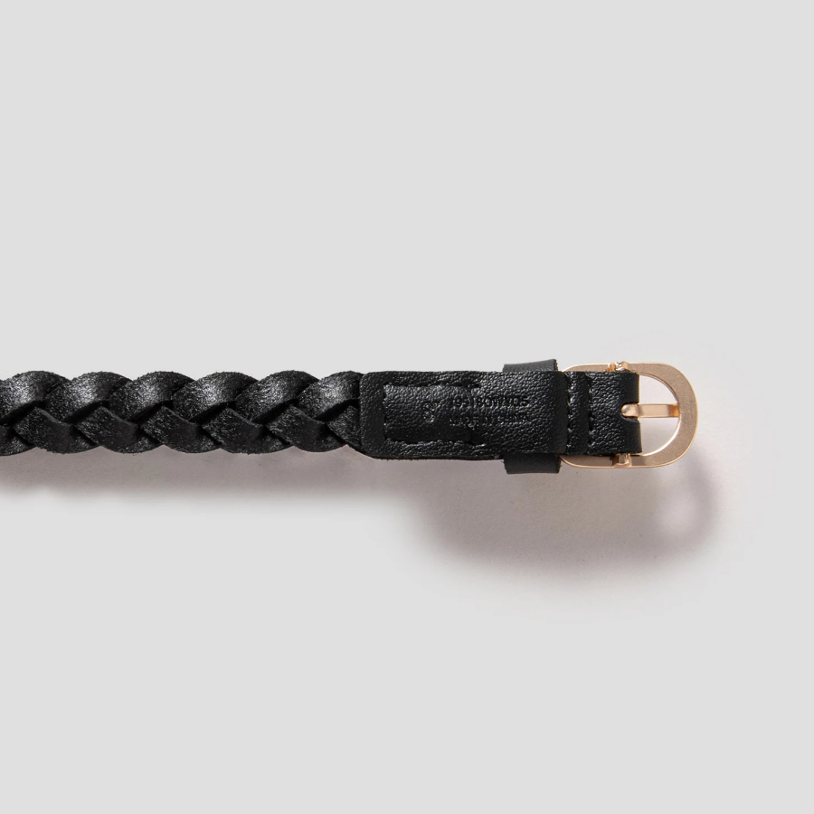 8 seconds 15mm Webbing Belt - Black