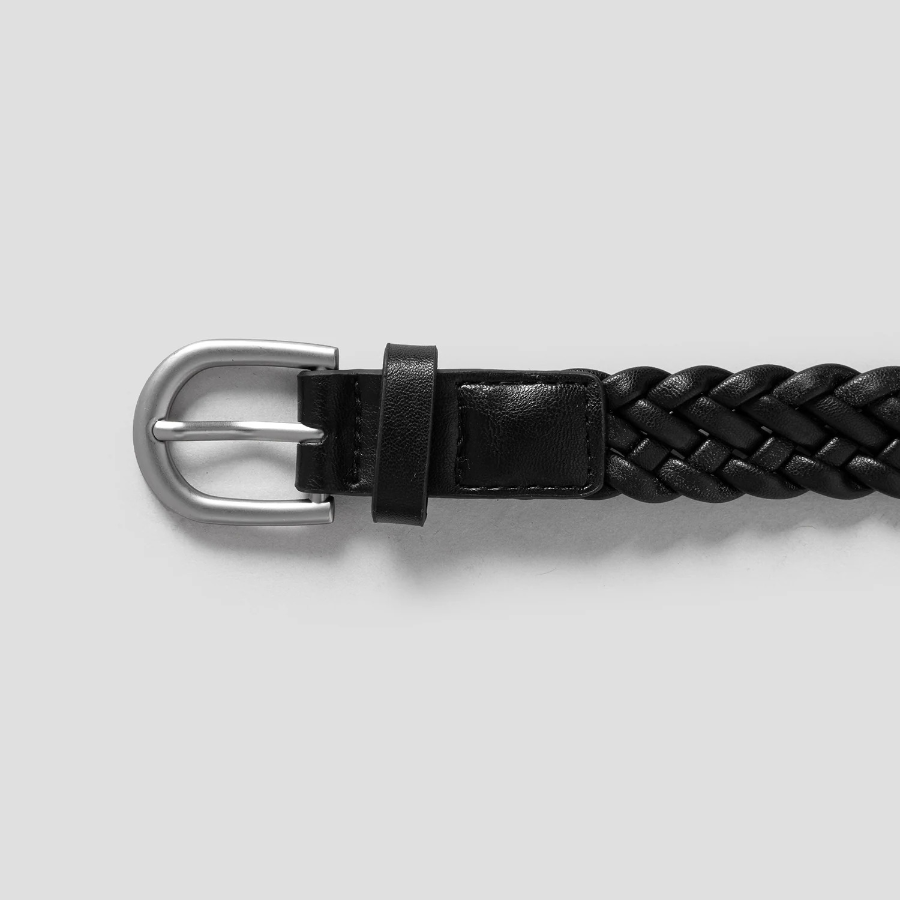 8 seconds 25mm Webbing Belt - Black