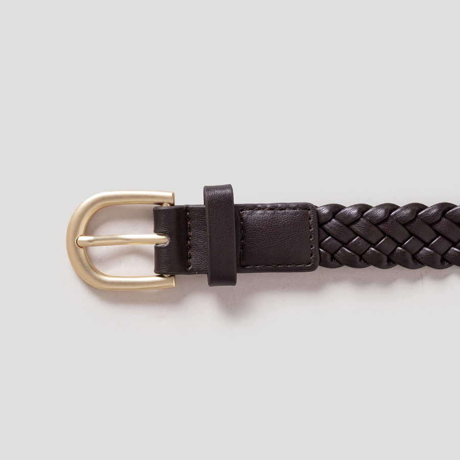 8 seconds 25mm Webbing Belt - Brown