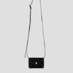8 seconds Card Wallet Layered Belt - Black