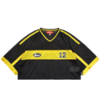 ICEBISCUIT [Junior] ICE Color Block Mesh Crop T-Shirt_IB52TR606