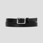 8 seconds 20mm Buckle Belt — Black