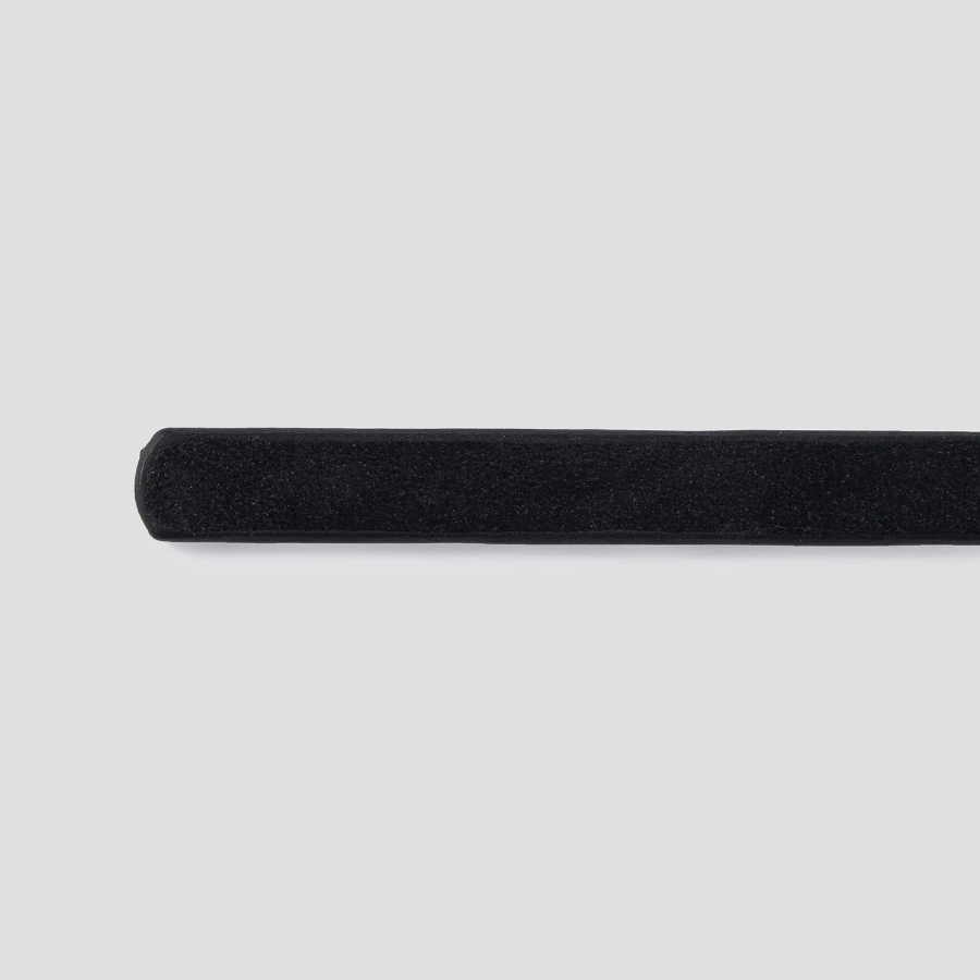 8 seconds 8mm Square Loop Belt — Black