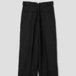 ami [Exclusive] (Unisex) Large Fit Trousers – Black