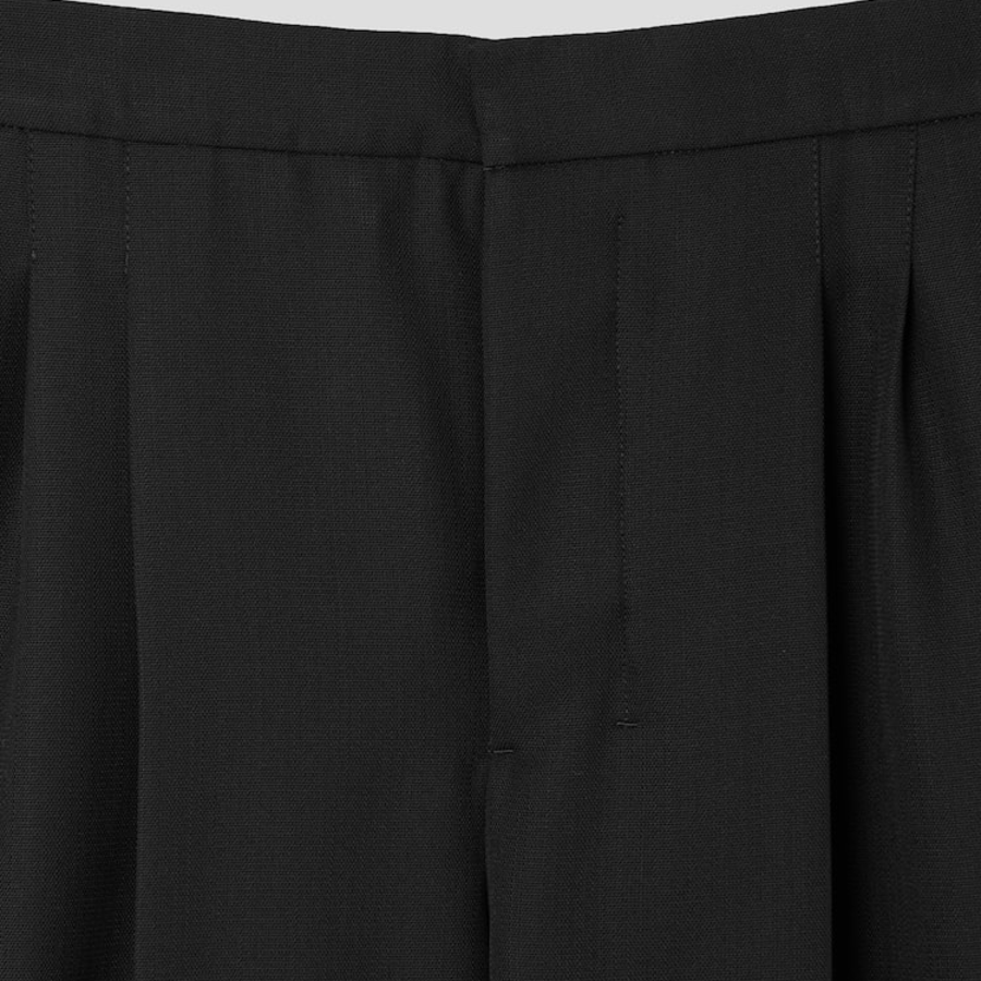 ami [Exclusive] (Unisex) Large Fit Trousers – Black