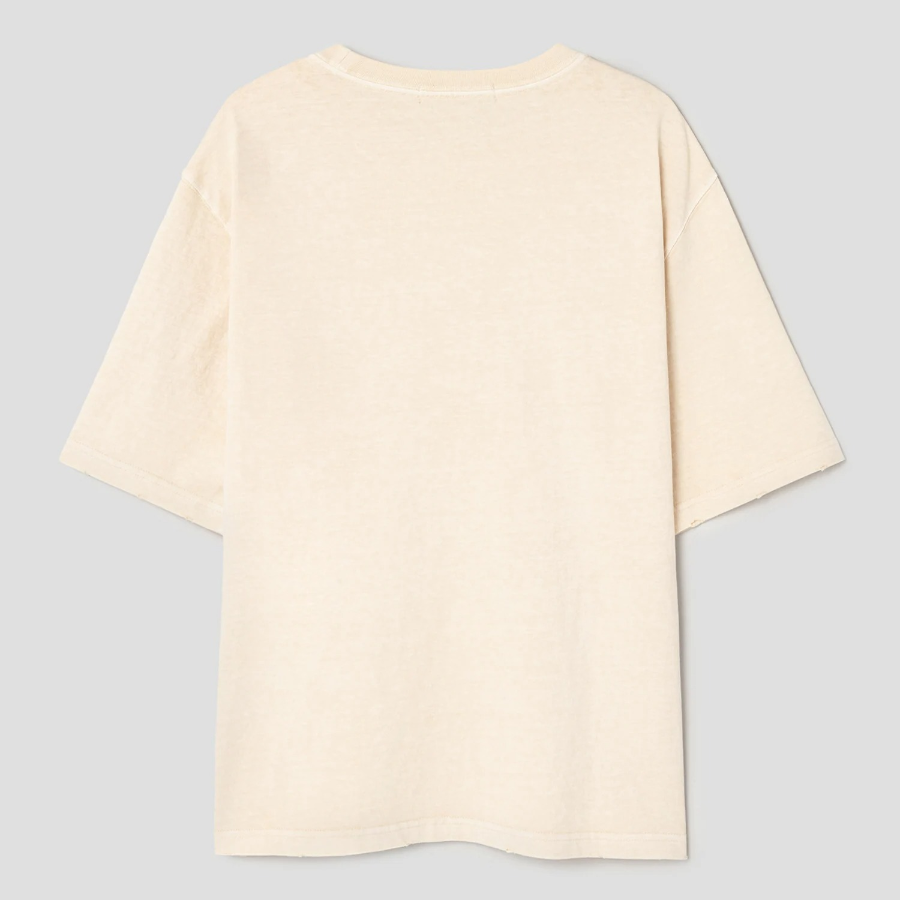 8 seconds [UNI8] Animal Graphic Short-sleeve T-shirt — Beige