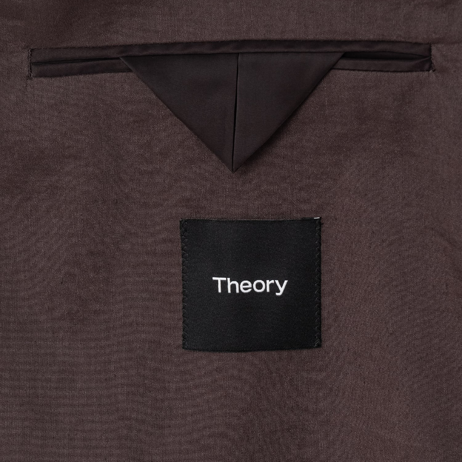 Theory Men Good Crunch Clinton Jacket - Dark Mocha
