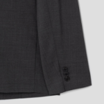 Theory Men Motion Wool Clinton Jacket - Charcoal Melange