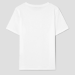 8 seconds Basic Round Neck Short Sleeve T-Shirt — White
