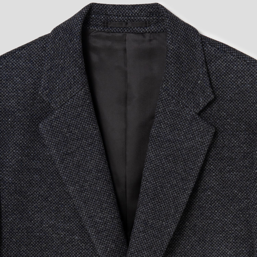 Theory Men City Birdseye Clinton Jacket - Eclipse Multi