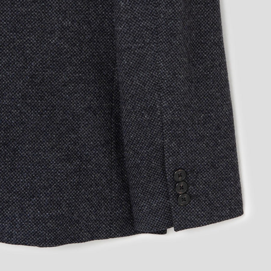 Theory Men City Birdseye Clinton Jacket - Eclipse Multi